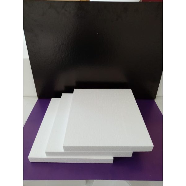 STRAFOR DİKDÖRTGEN PASTA ALTLIĞI TABANI - 34cm/44cm 3 cm